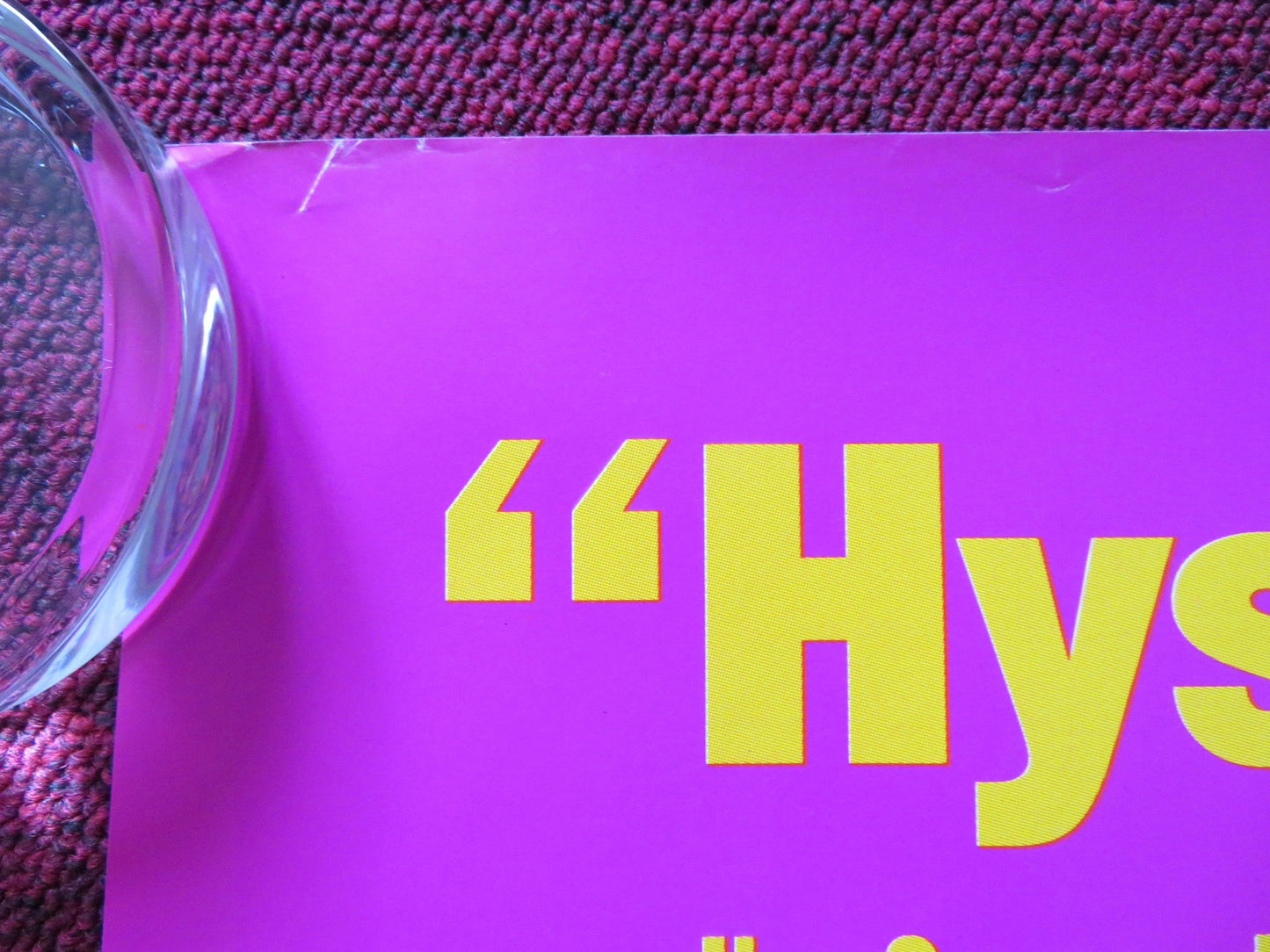 THE CABLE GUY UK QUAD (30"x 40") ROLLED POSTER JIM CARREY MATTHEW BRODERICK 1996 Rendezvous Cinema Movie posters