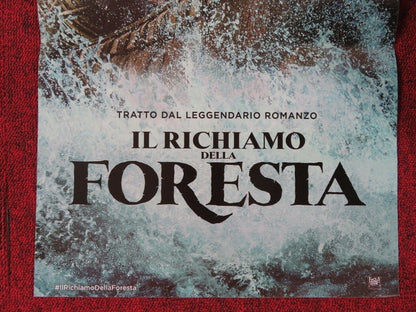THE CALL OF THE WILD ITALIAN LOCANDINA (26.5"x12.5") POSTER HARRISON FORD 2020 Movie posters