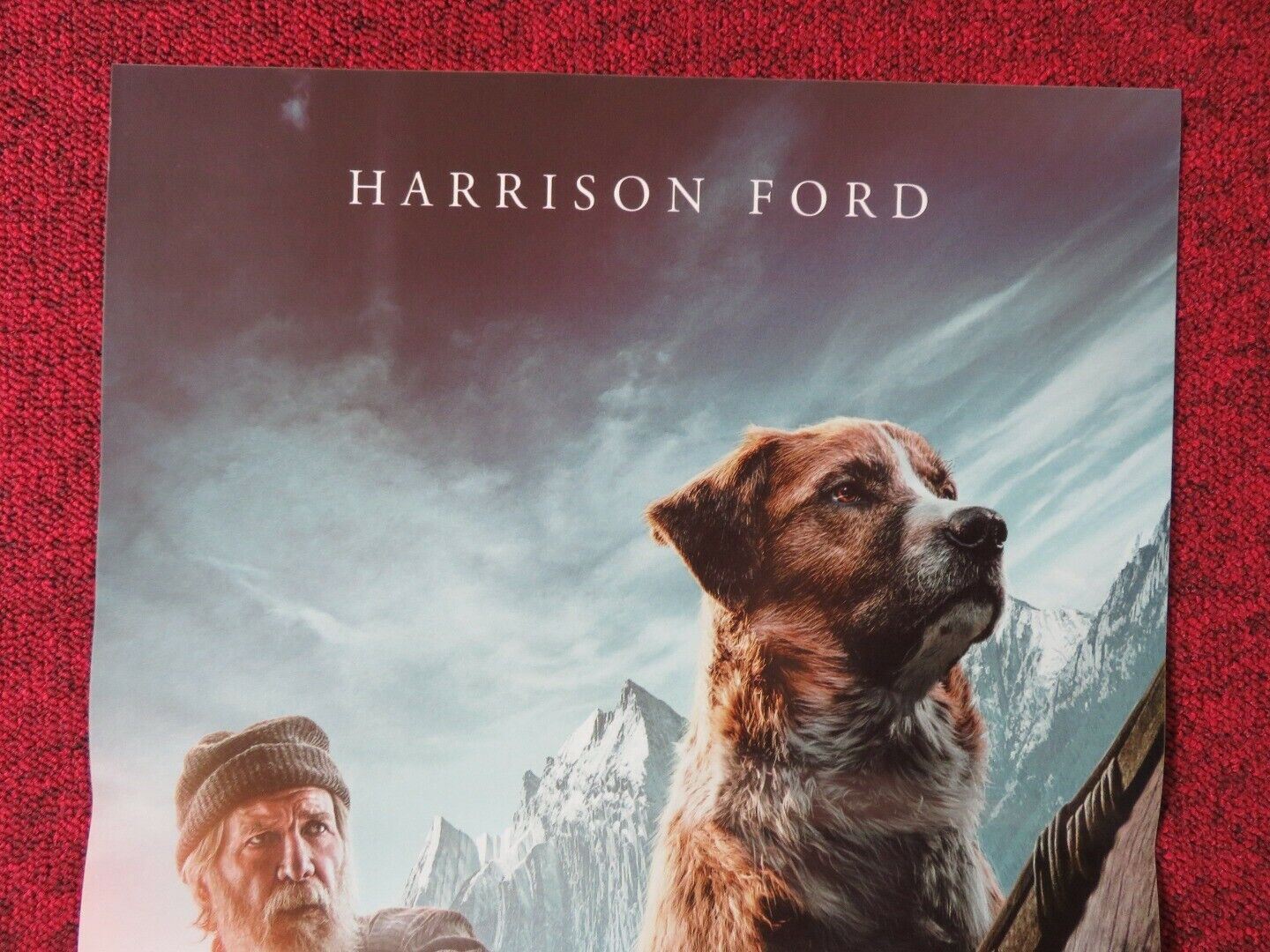 THE CALL OF THE WILD ITALIAN LOCANDINA (26.5"x12.5") POSTER HARRISON FORD 2020 Movie posters