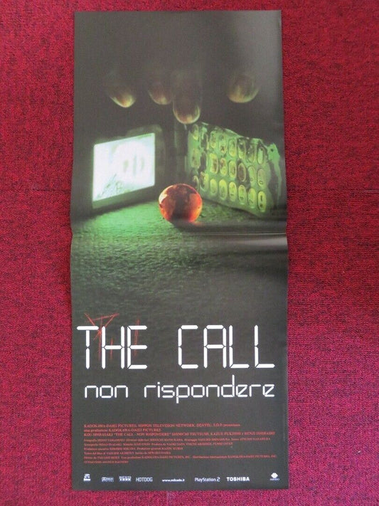 THE CALL / ONE MISSED CALL ITALIAN LOCANDINA (26.5"x11.5") POSTER T MIIKE 2003 - Rendezvous Cinema