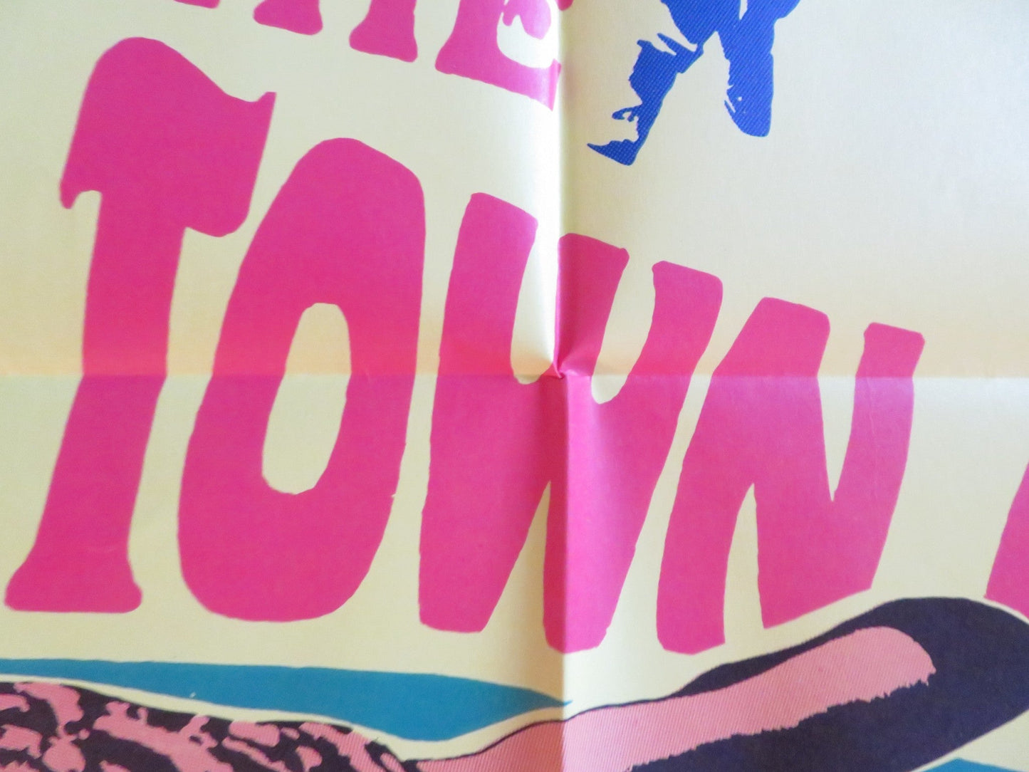 THE CAPE TOWN AFFAIR FOLDED US ONE SHEET POSTER JAMES BROLIN CLAIRE TREVOR 1967 Rendezvous Cinema Movie posters