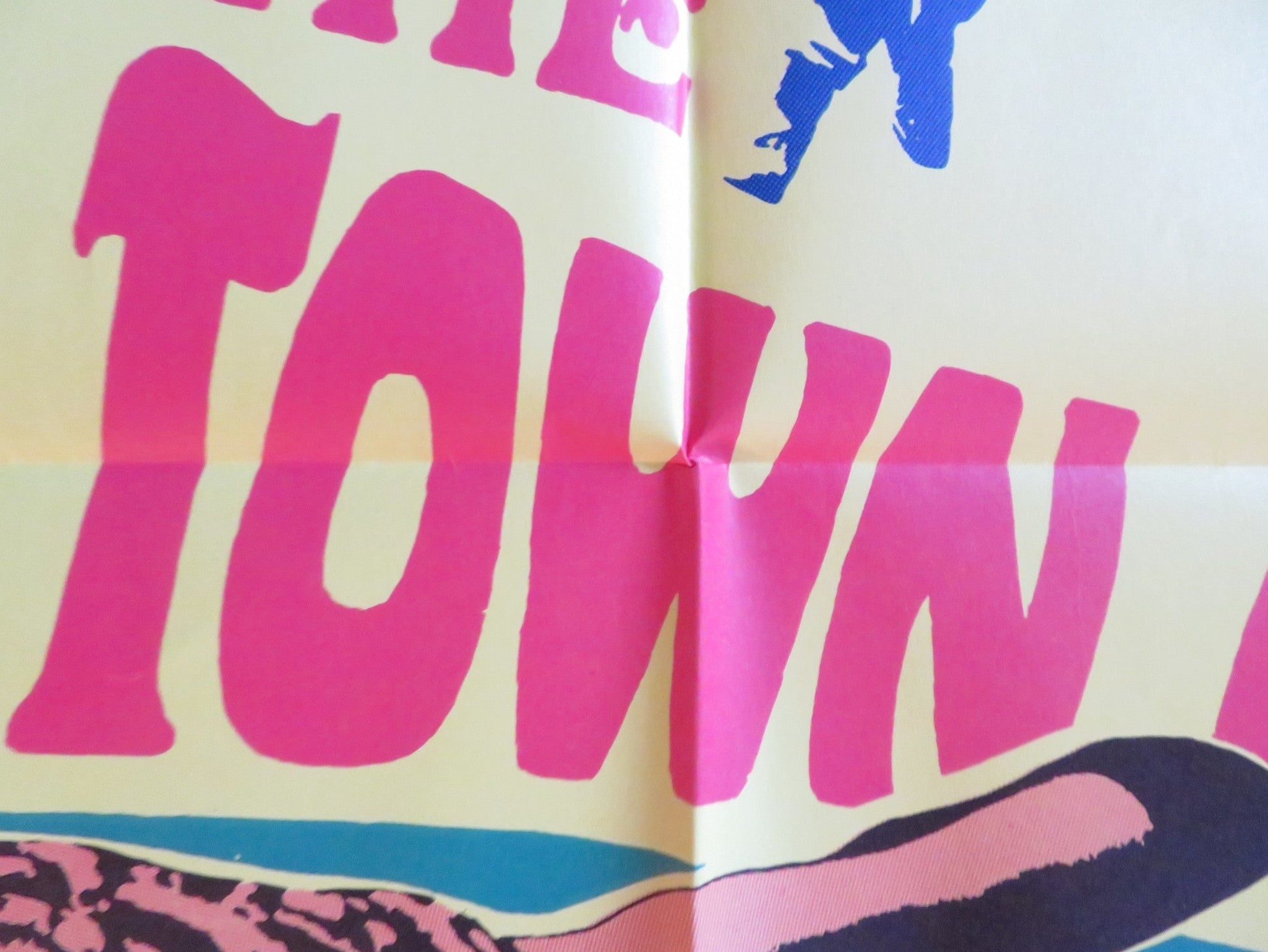 THE CAPE TOWN AFFAIR FOLDED US ONE SHEET POSTER JAMES BROLIN CLAIRE TREVOR 1967 Rendezvous Cinema Movie posters