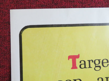 THE CAPE TOWN AFFAIR FOLDED US ONE SHEET POSTER JAMES BROLIN CLAIRE TREVOR 1967 Rendezvous Cinema Movie posters