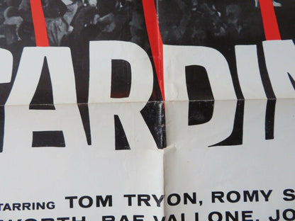 THE CARDINAL FOLDED US ONE SHEET POSTER TOM TRYON ROMY SCHNEIDER 1964 - Rendezvous Cinema
