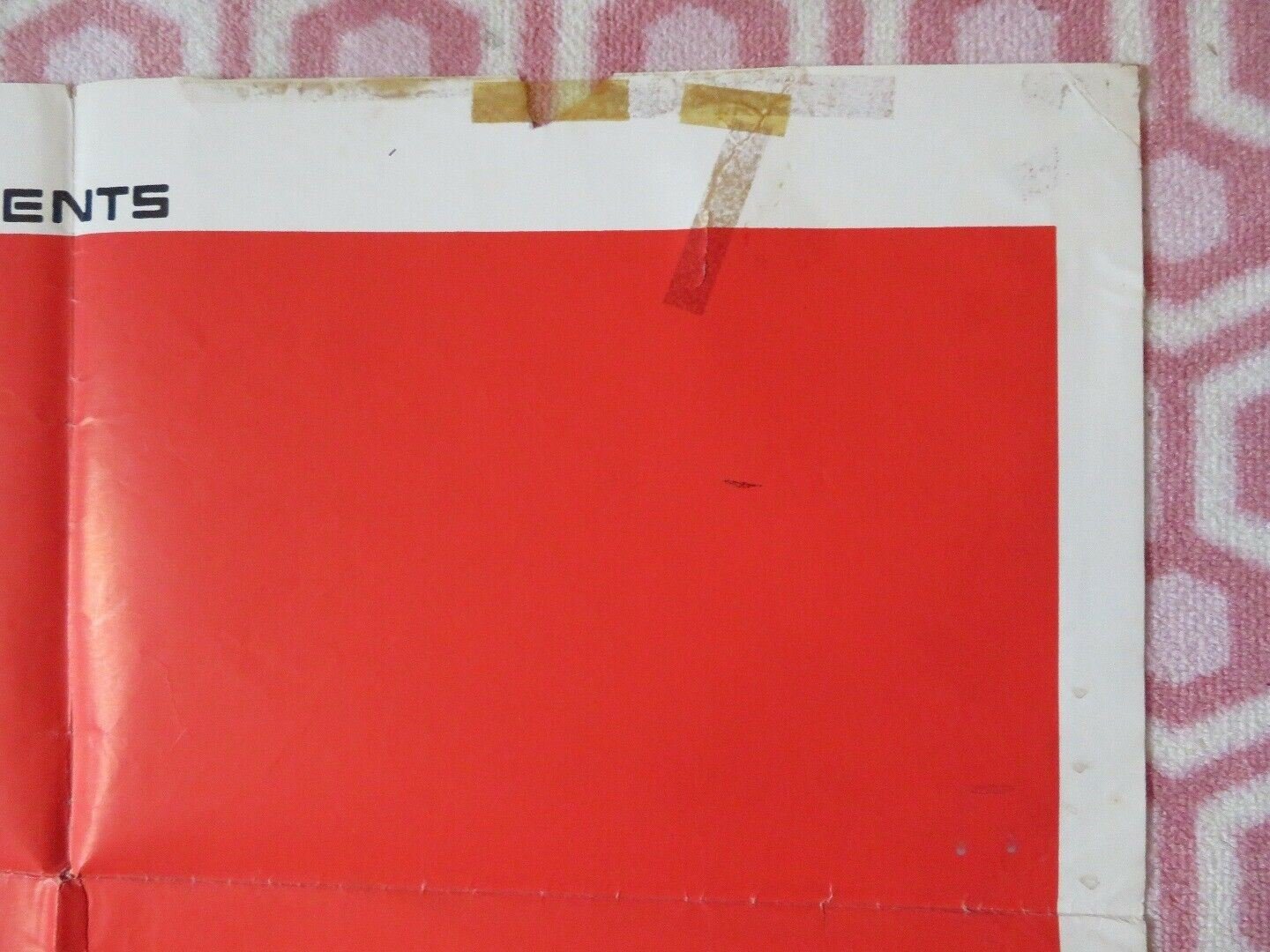 THE CARDINAL FOLDED US ONE SHEET POSTER TOM TRYON ROMY SCHNEIDER 1964 - Rendezvous Cinema