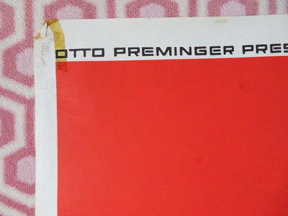 THE CARDINAL FOLDED US ONE SHEET POSTER TOM TRYON ROMY SCHNEIDER 1964 - Rendezvous Cinema