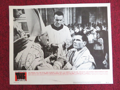 THE CARDINAL US LOBBY CARD FULL SET TOM TRYON CAROL LYNLEY 1963 Rendezvous Cinema Movie posters