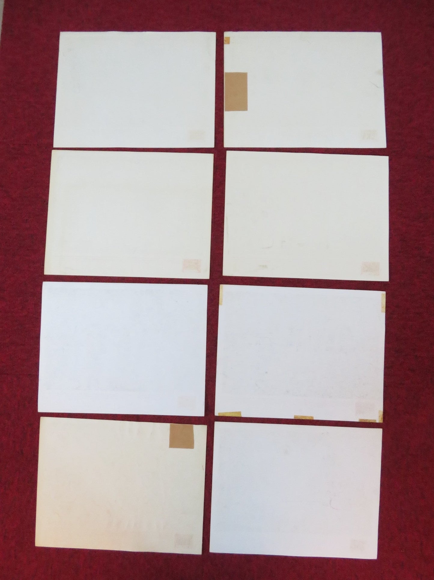 THE CARDINAL US LOBBY CARD FULL SET TOM TRYON CAROL LYNLEY 1963 Rendezvous Cinema Movie posters