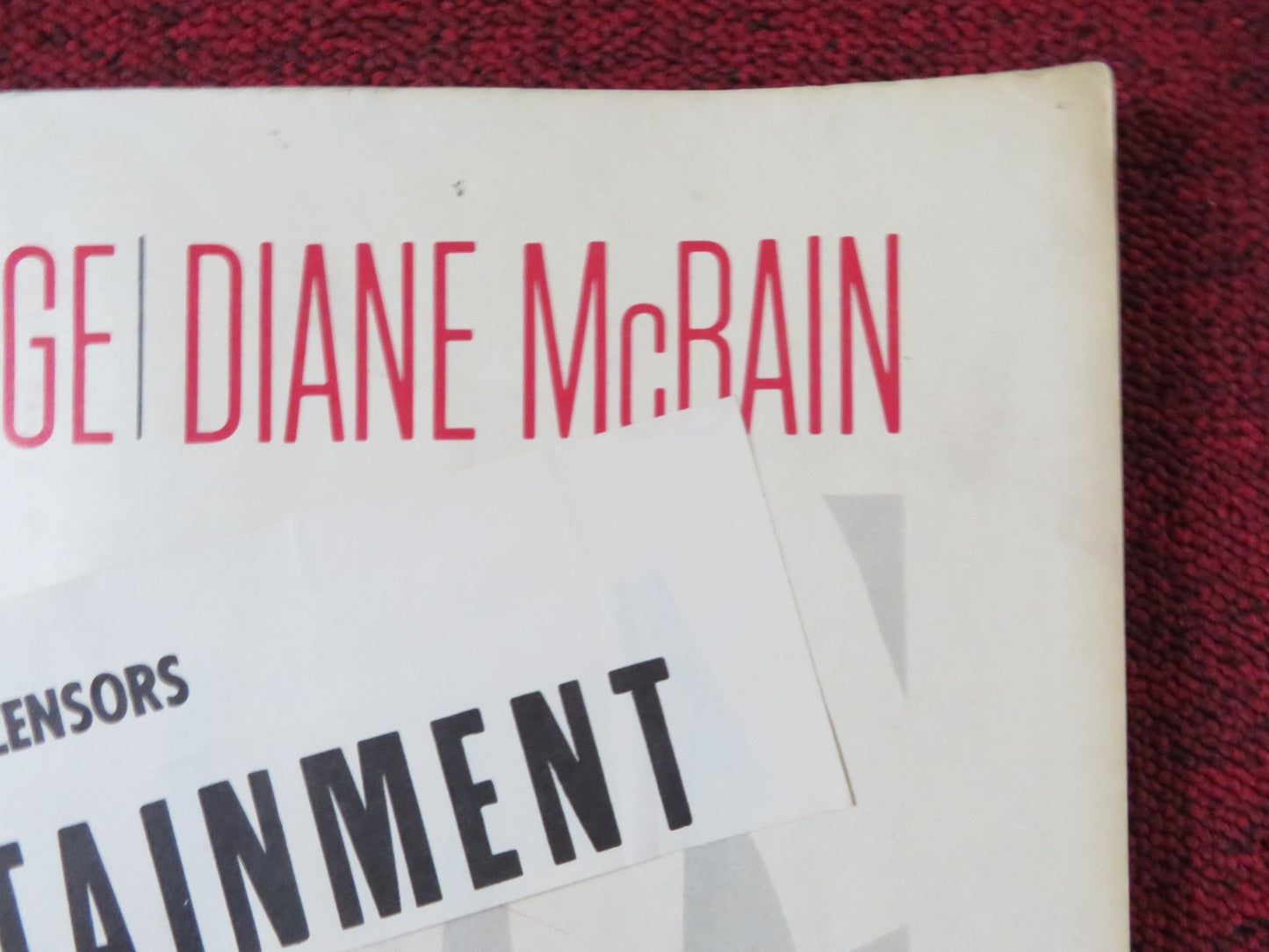 THE CARETAKERS HALF SHEET (22"x 28") POSTER ROBERT STACK POLLY BERGEN 1963 Rendezvous Cinema Movie posters