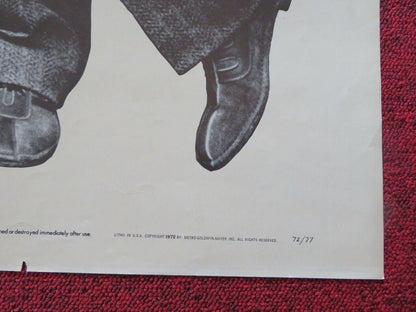 THE CAREY TREATMENT FOLDED US ONE SHEET POSTER JAMES COBURN JENIFFER O'NEILL '72 Movie posters