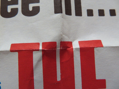 THE CARPETBAGGERS FOLDED US ONE SHEET POSTER GEORGE PEPPARD ALAN LADD 1964 Movie posters