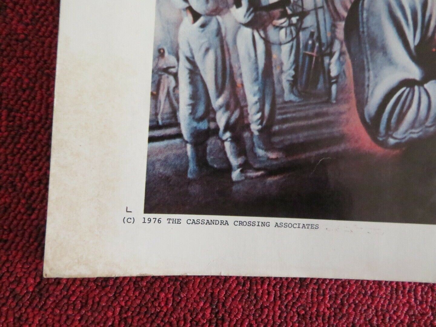 THE CASSANDRA CROSSING US HALF SHEET (22"x 28") POSTER SOPHIA LOREN 1977 Movie posters