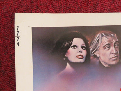 THE CASSANDRA CROSSING US HALF SHEET (22"x 28") POSTER SOPHIA LOREN 1977 Movie posters