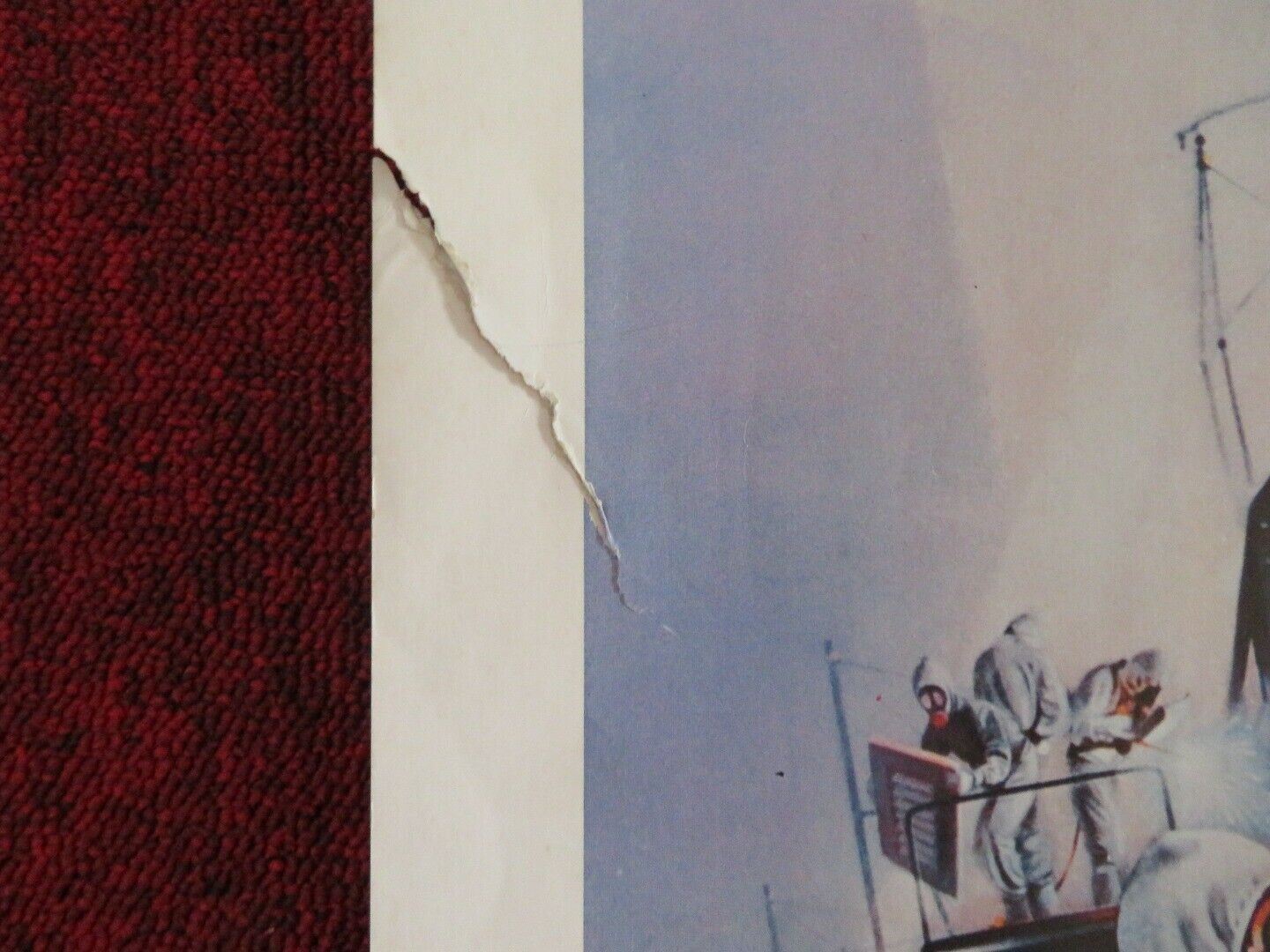 THE CASSANDRA CROSSING US HALF SHEET (22"x 28") POSTER SOPHIA LOREN 1977 Movie posters