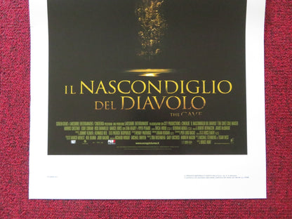 THE CAVE ITALIAN LOCANDINA POSTER COLE HAUSER EDDIE CIBRIAN 2005 Rendezvous Cinema Movie posters