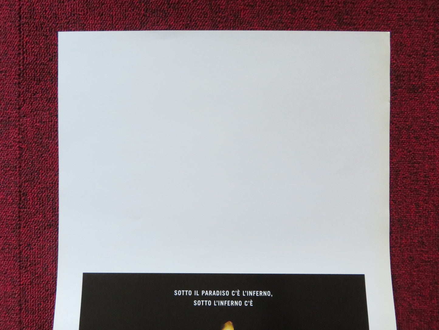 THE CAVE ITALIAN LOCANDINA POSTER COLE HAUSER EDDIE CIBRIAN 2005 Rendezvous Cinema Movie posters