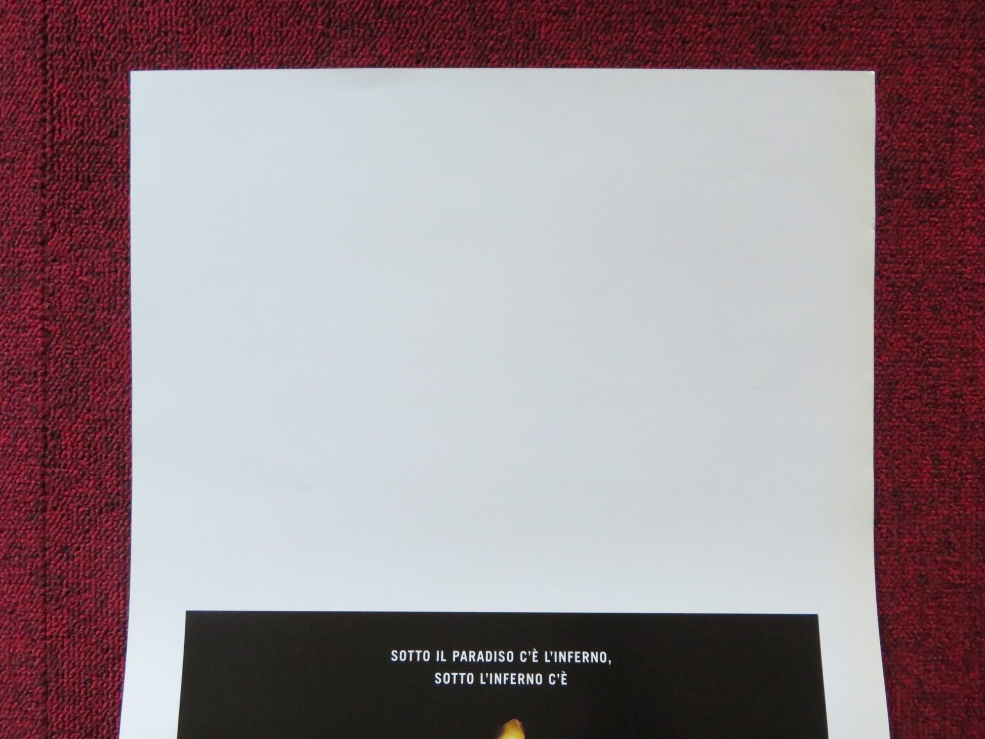 THE CAVE ITALIAN LOCANDINA POSTER COLE HAUSER EDDIE CIBRIAN 2005 Rendezvous Cinema Movie posters