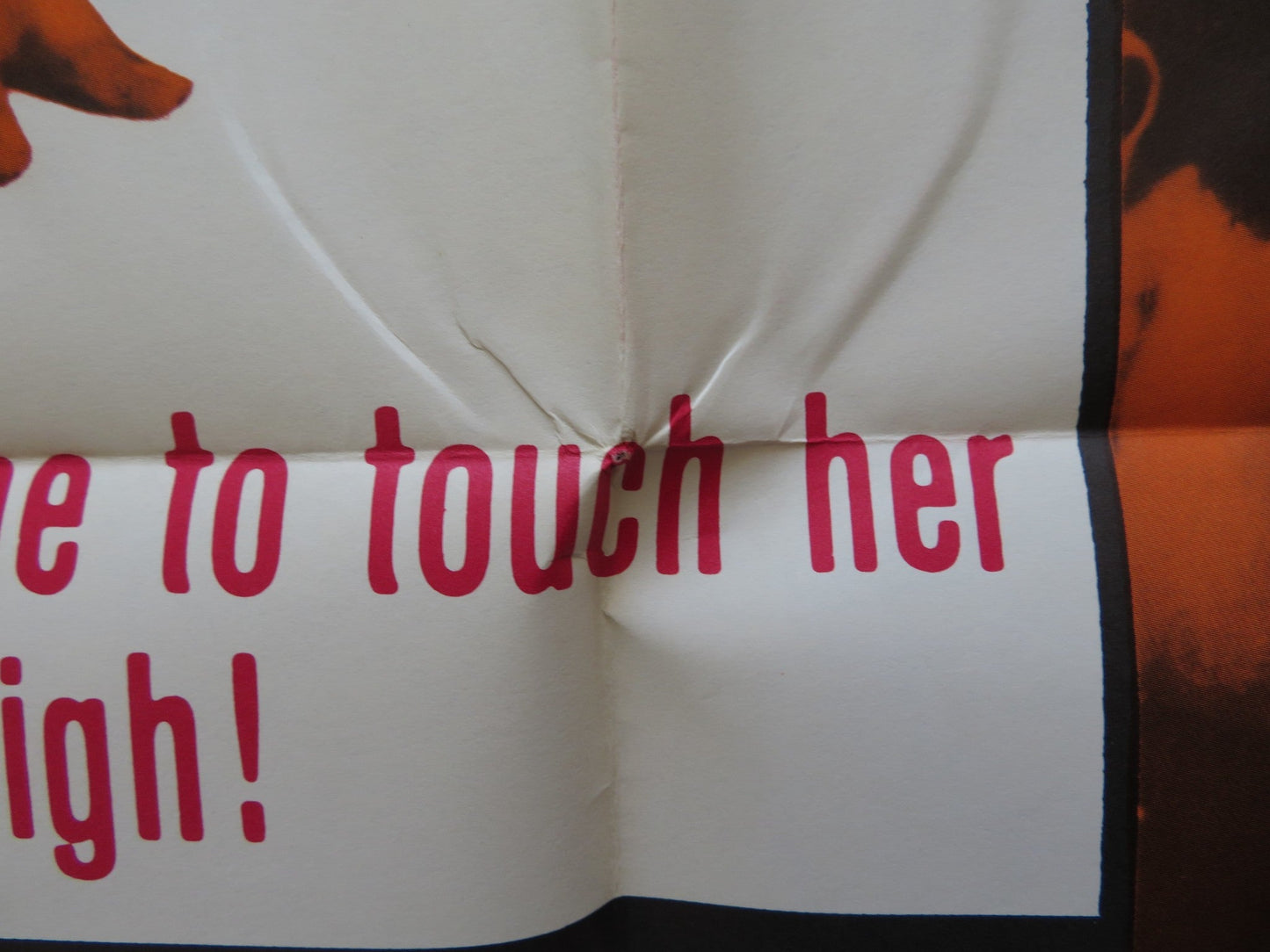 THE CAVERN FOLDED US ONE SHEET POSTER JOHN SAXON ROSANNA SCHIAFFINO 1965 Rendezvous Cinema Movie posters