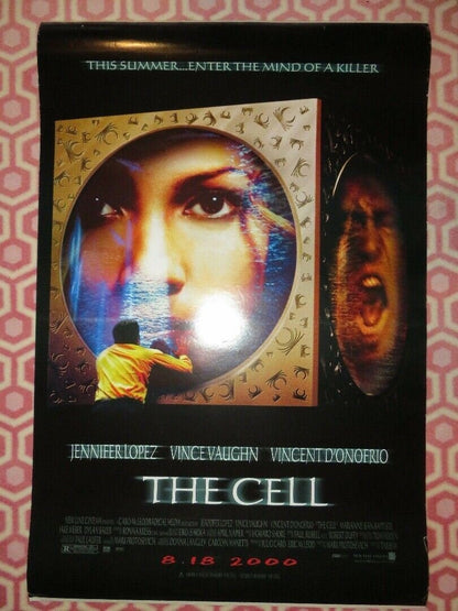 THE CELL US ONE SHEET ROLLED POSTER JENNIFER LOPEZ VINCE VAUGHN 2000 Movie posters