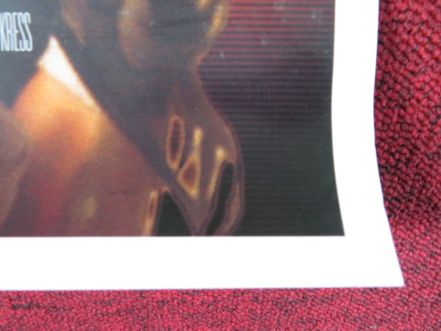 THE CELL VHS VIDEO POSTER ROLLED JENNIFER LOPEZ VINCE VAUGHN 2000 Rendezvous Cinema Movie posters