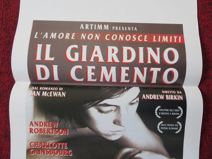 THE CEMENT GARDEN ITALIAN LOCANDINA (27.5"x13") POSTER ANDREW ROBERTSON 1993 Movie posters