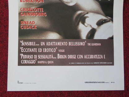 THE CEMENT GARDEN ITALIAN LOCANDINA (27.5"x13") POSTER ANDREW ROBERTSON 1993 Movie posters