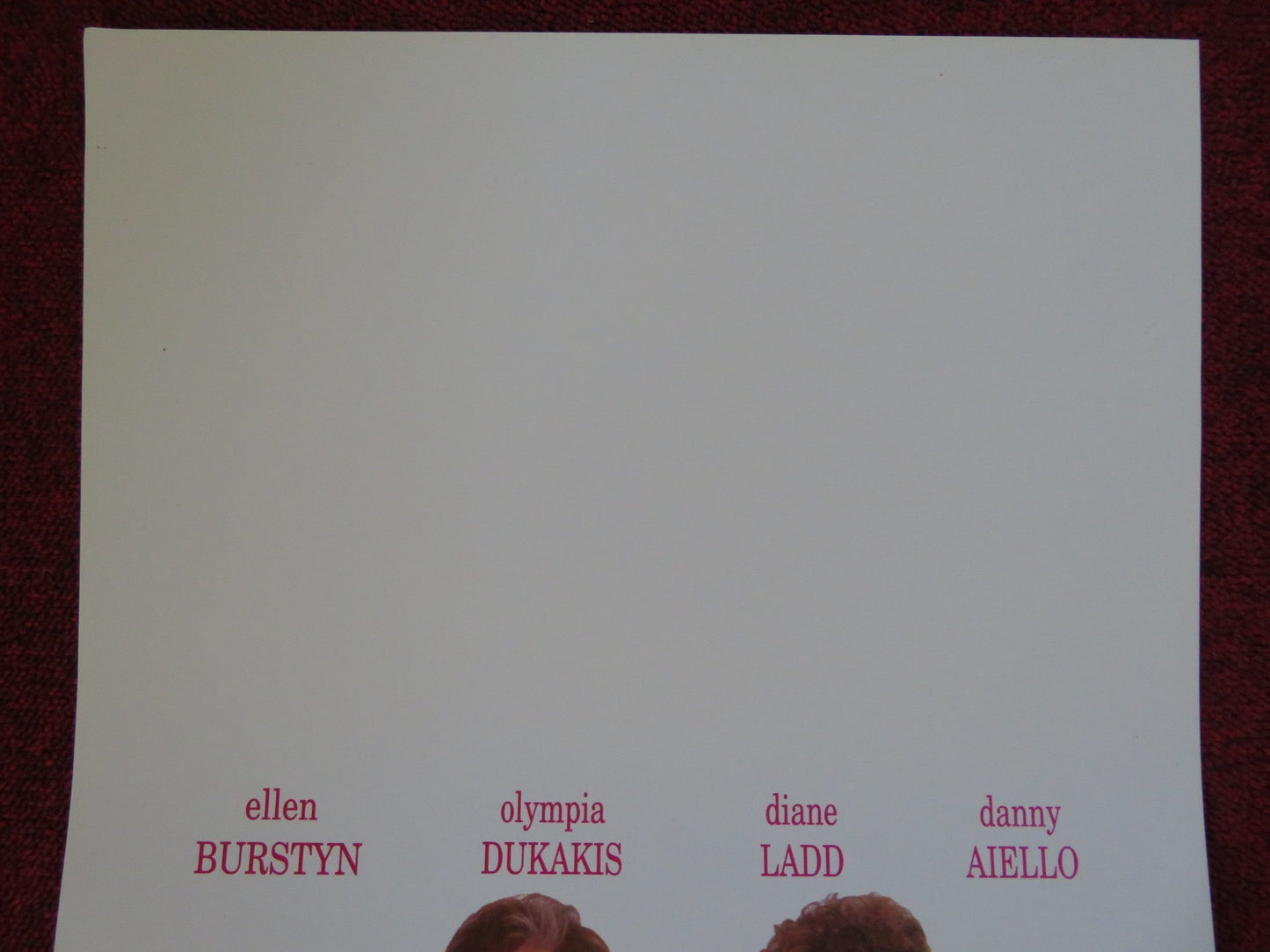 THE CEMETERY CLUB ITALIAN LOCANDINA (27.5"x13") POSTER ELLEN BURSTYN 1993 Rendezvous Cinema Movie posters