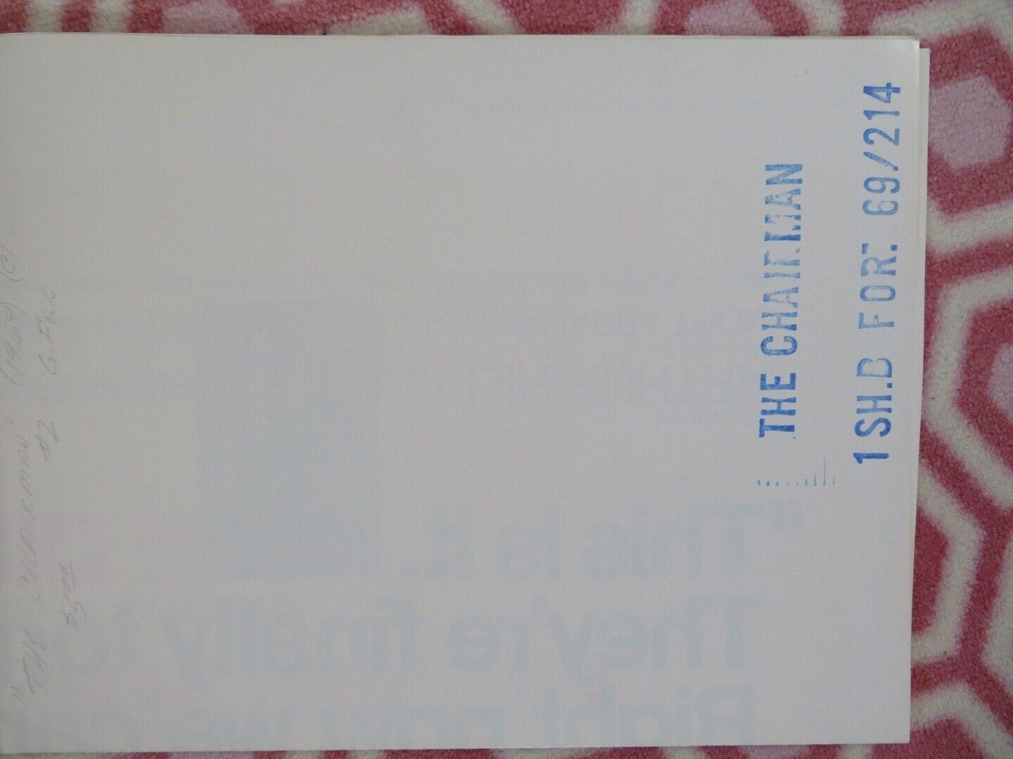 THE CHAIRMAN STYLE B FOLDED US ONE SHEET POSTER GREGORY PECK ANNE HEYWOOD 1969 - Rendezvous Cinema