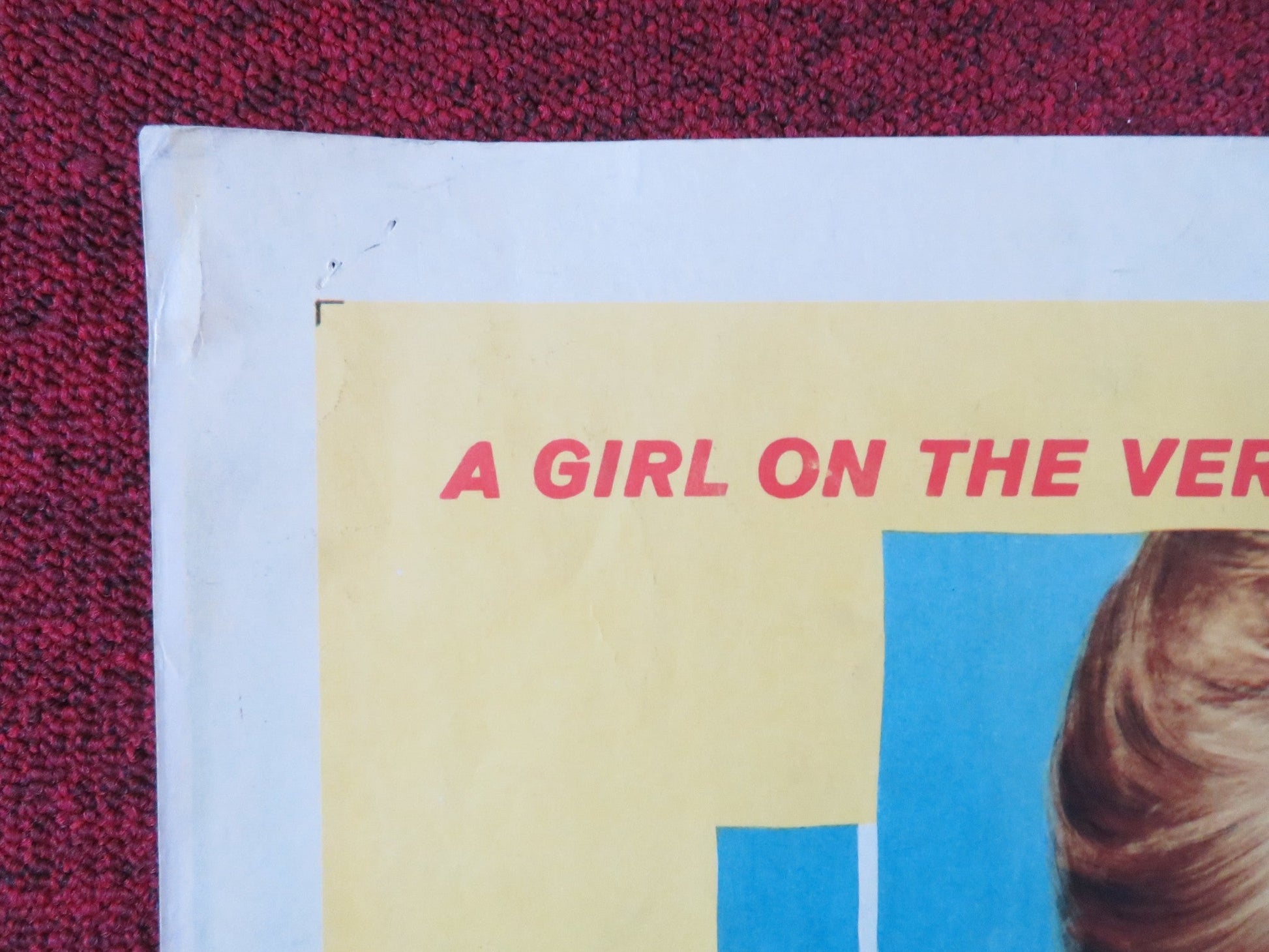 THE CHALK GARDEN HALF SHEET (22"x 28") POSTER DEBORAH KERR HAYLEY MILLS 1964 Rendezvous Cinema Movie posters