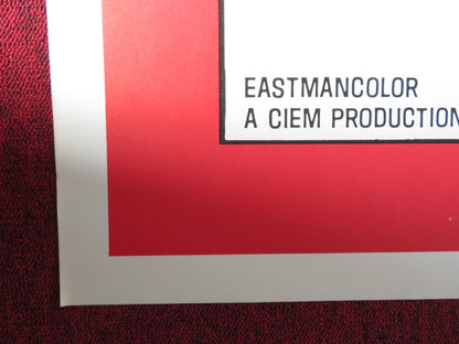 THE CHAMBER - MADES US TRI FOLDED ONE SHEET ROLLED POSTER USCHI DIGARD 1971 Rendezvous Cinema Movie posters