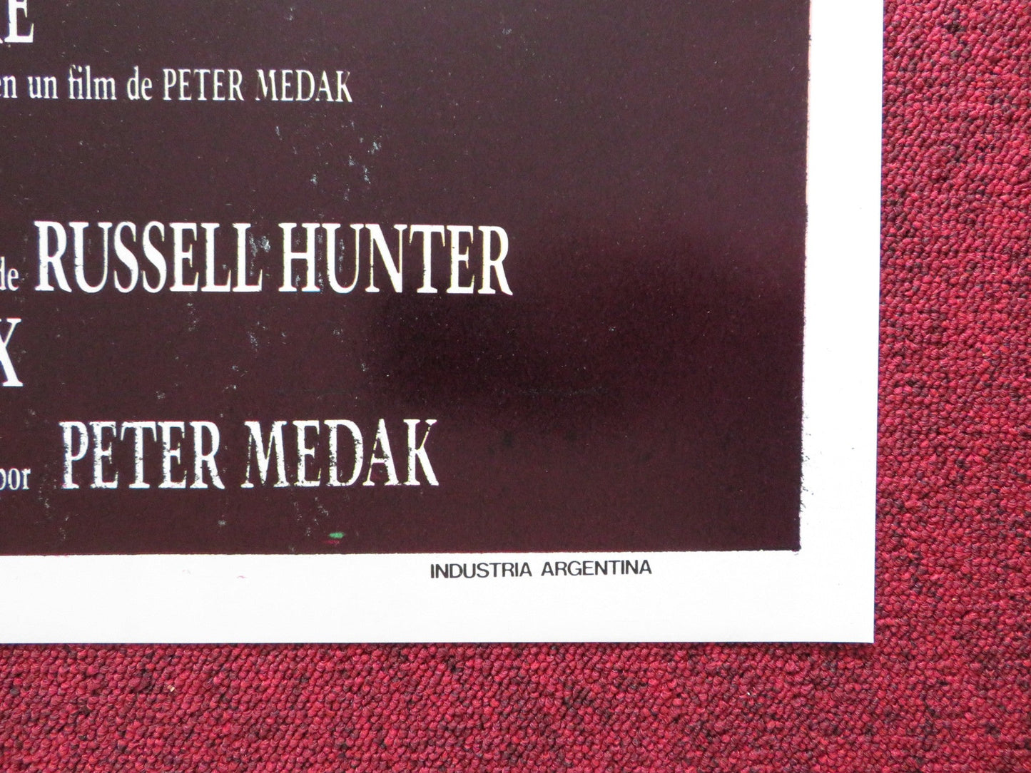 THE CHANGELING FOLDED ARGENTINIAN POSTER GEORGE C. SCOTT TRISH VAN DEVERE 1980 Rendezvous Cinema Movie posters