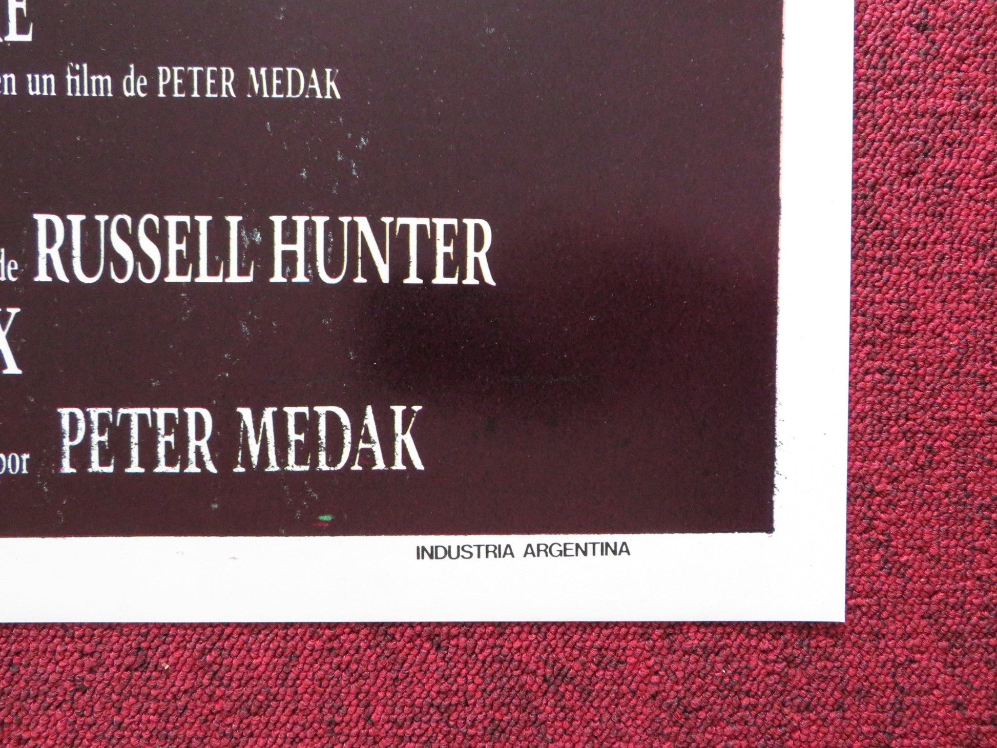 THE CHANGELING FOLDED ARGENTINIAN POSTER GEORGE C. SCOTT TRISH VAN DEVERE 1980 Rendezvous Cinema Movie posters