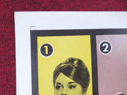 THE CHAPMAN REPORT FOLDED US ONE SHEET POSTER EFREM ZIMBALIST JR. 1962 Rendezvous Cinema Movie posters