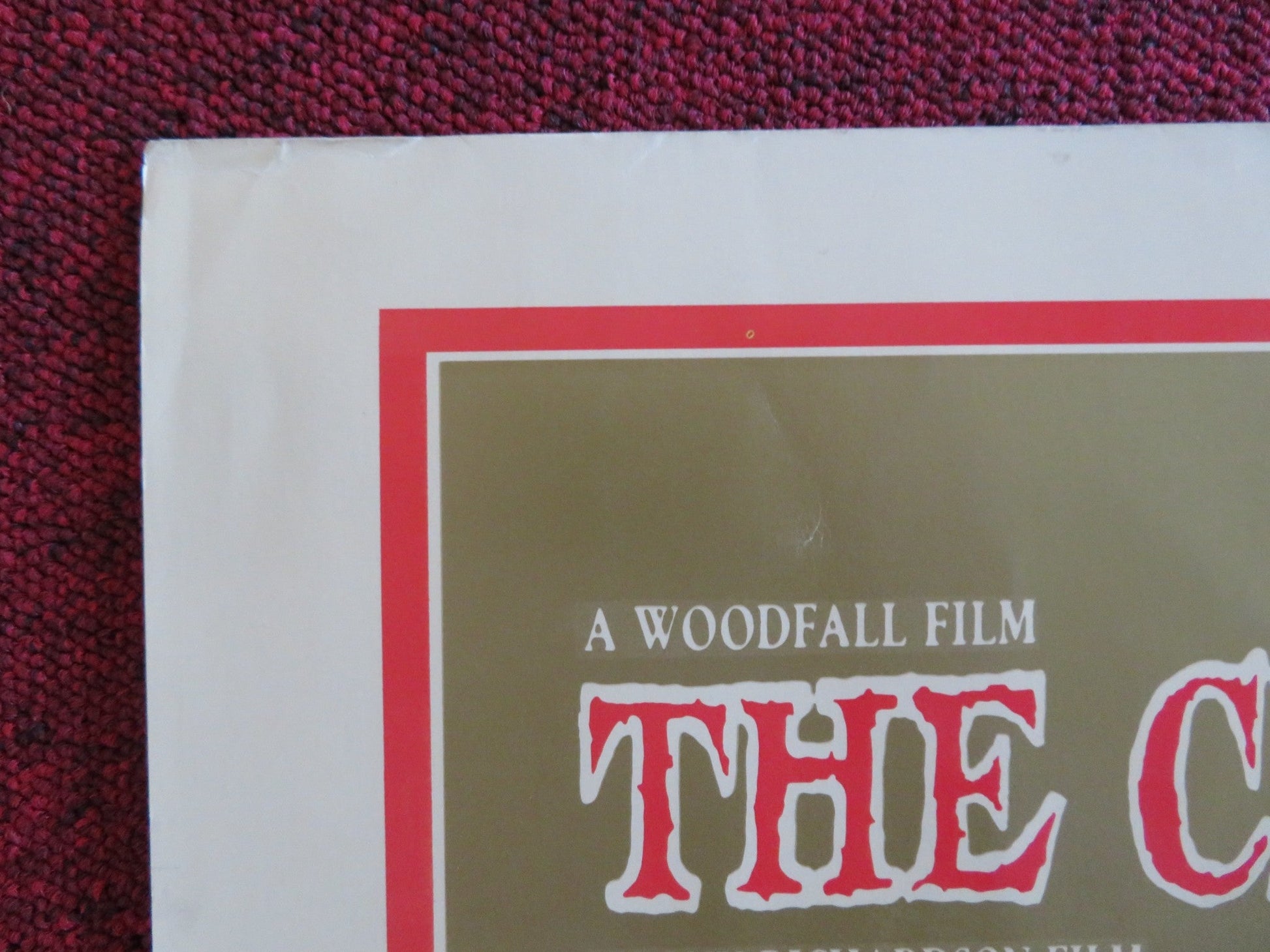 THE CHARGE OF THE LIGHT BRIGADE US HALF SHEET (22"x 28") POSTER REDGRAVE 1968 Rendezvous Cinema Movie posters