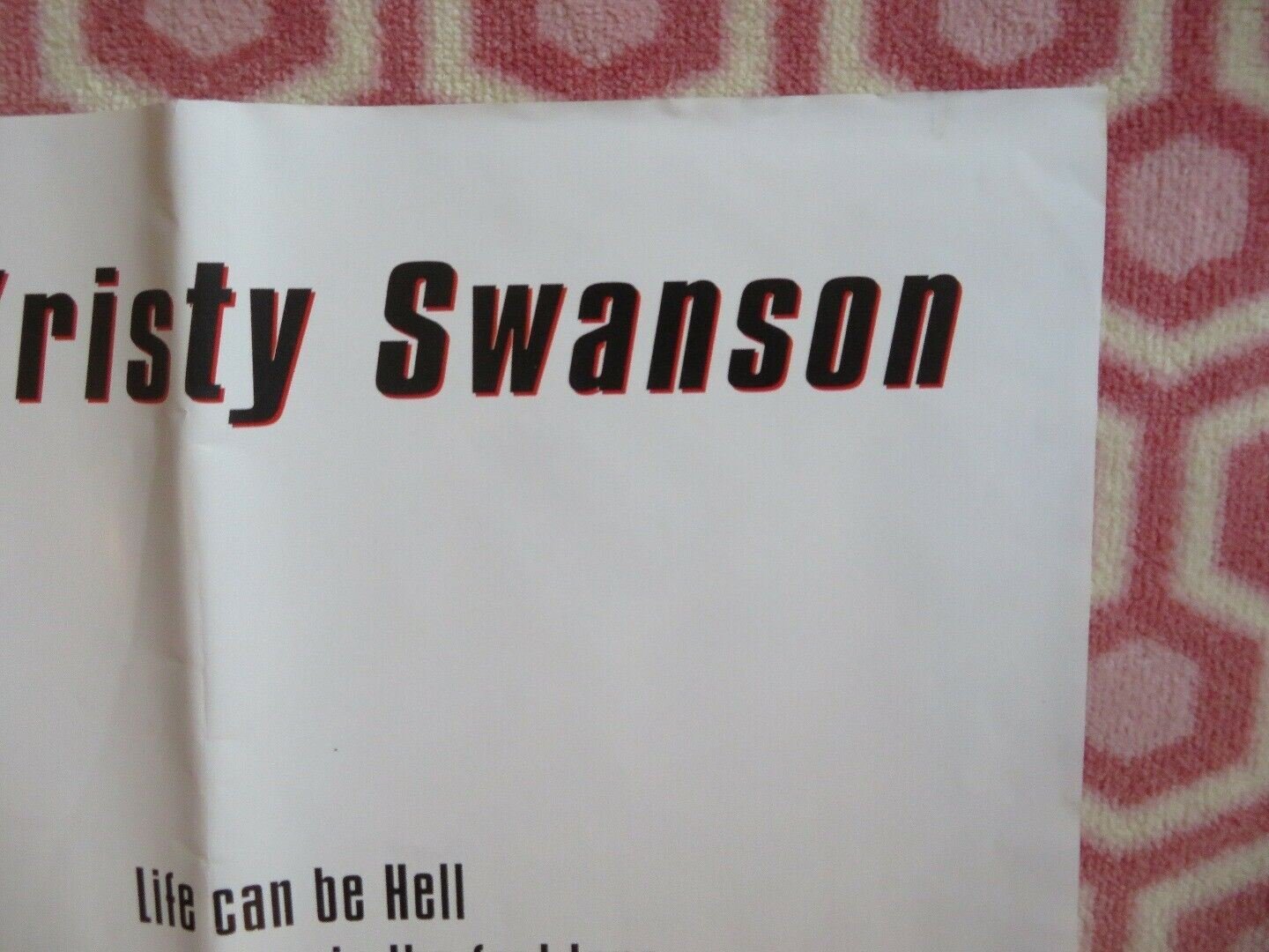 THE CHASE BRITISH QUAD(30 x 40)POSTER CHARLIE SHEEN KRISTY SWANSON HENRY ROLLINS Movie posters