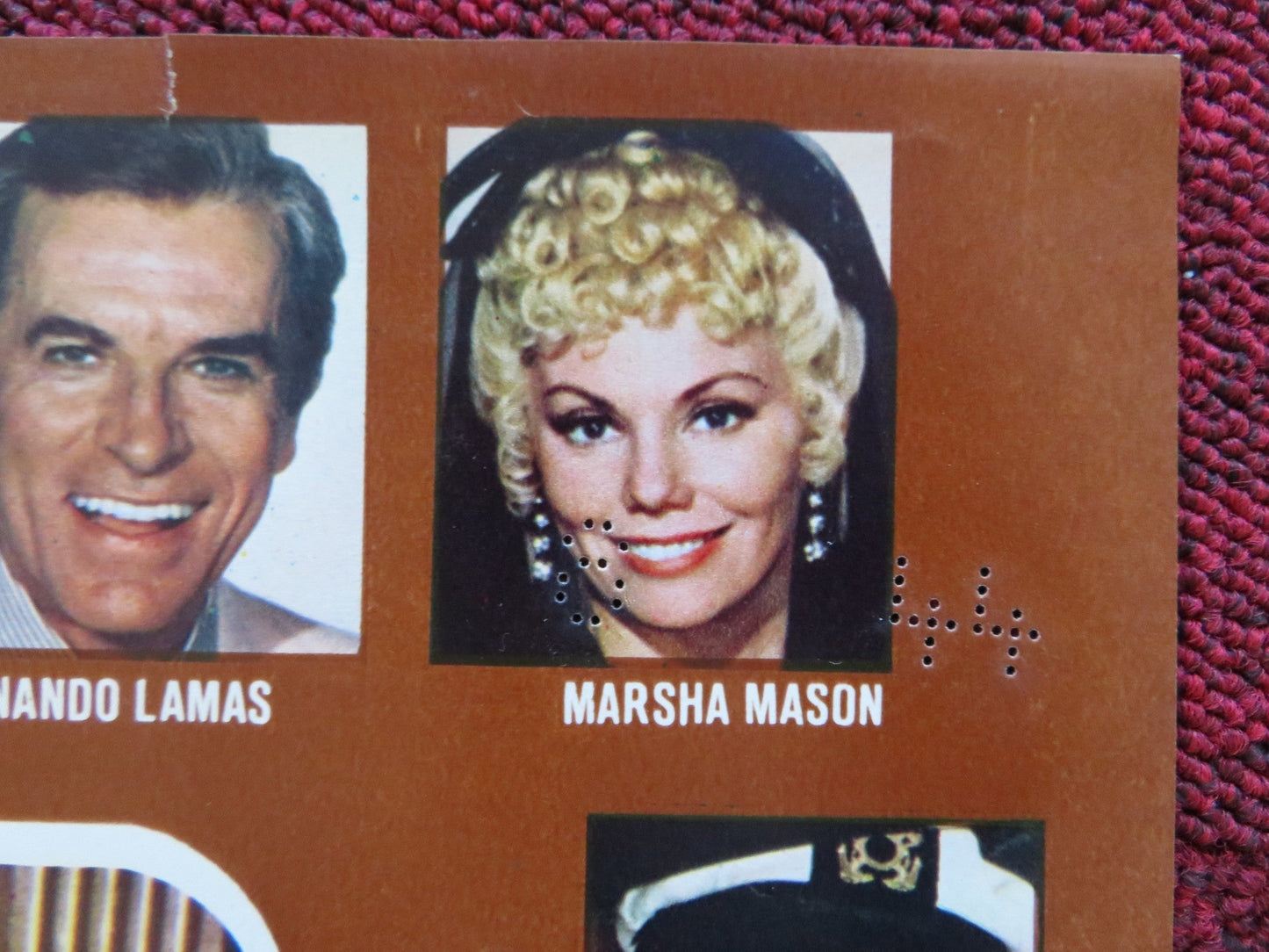 THE CHEAP DETECTIVE - A ITALIAN FOTOBUSTA POSTER PETER FALK ANN MARGRET 1978 Rendezvous Cinema Movie posters