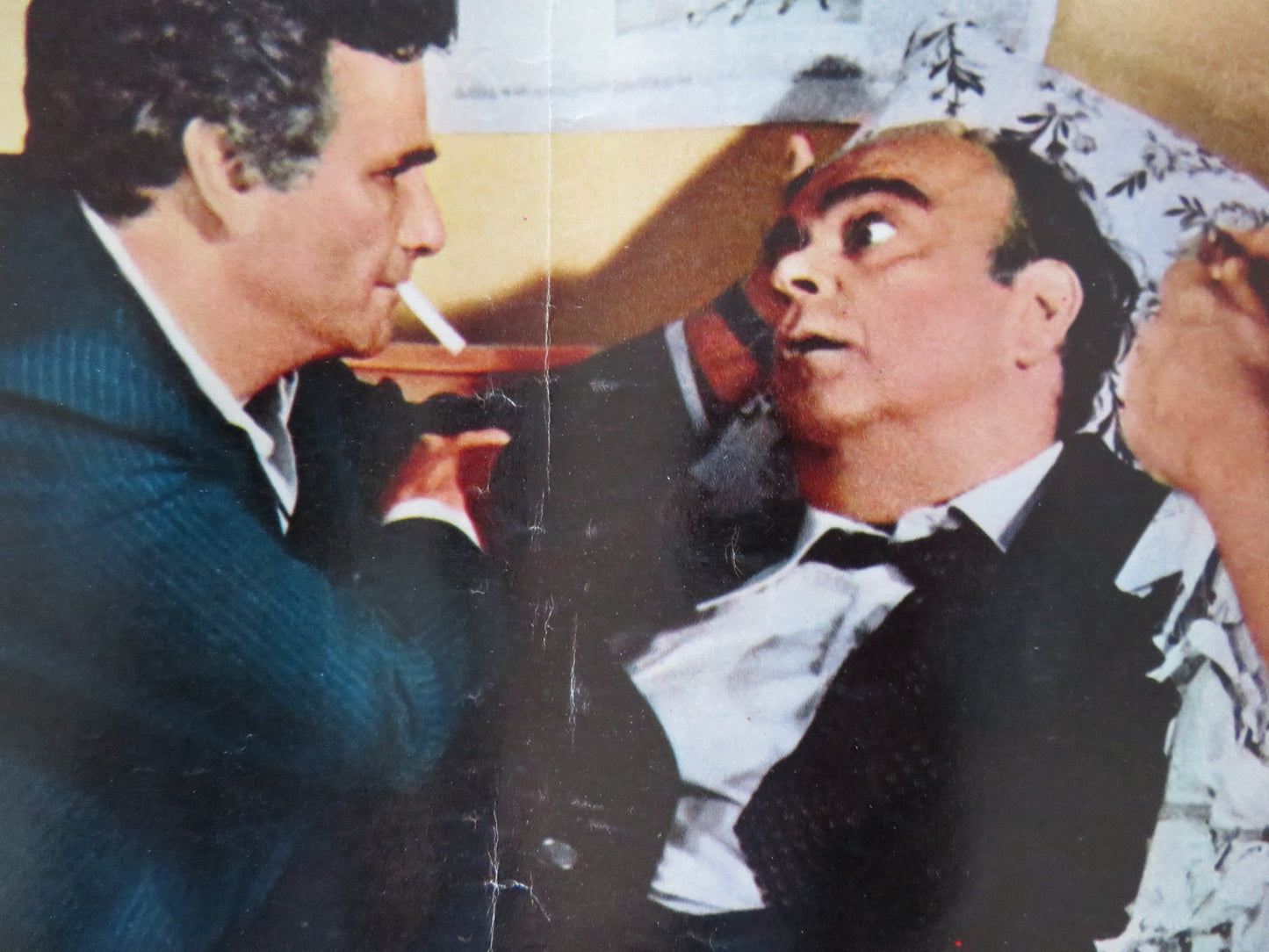 THE CHEAP DETECTIVE - D ITALIAN FOTOBUSTA POSTER PETER FALK ANN MARGRET 1978 Rendezvous Cinema Movie posters