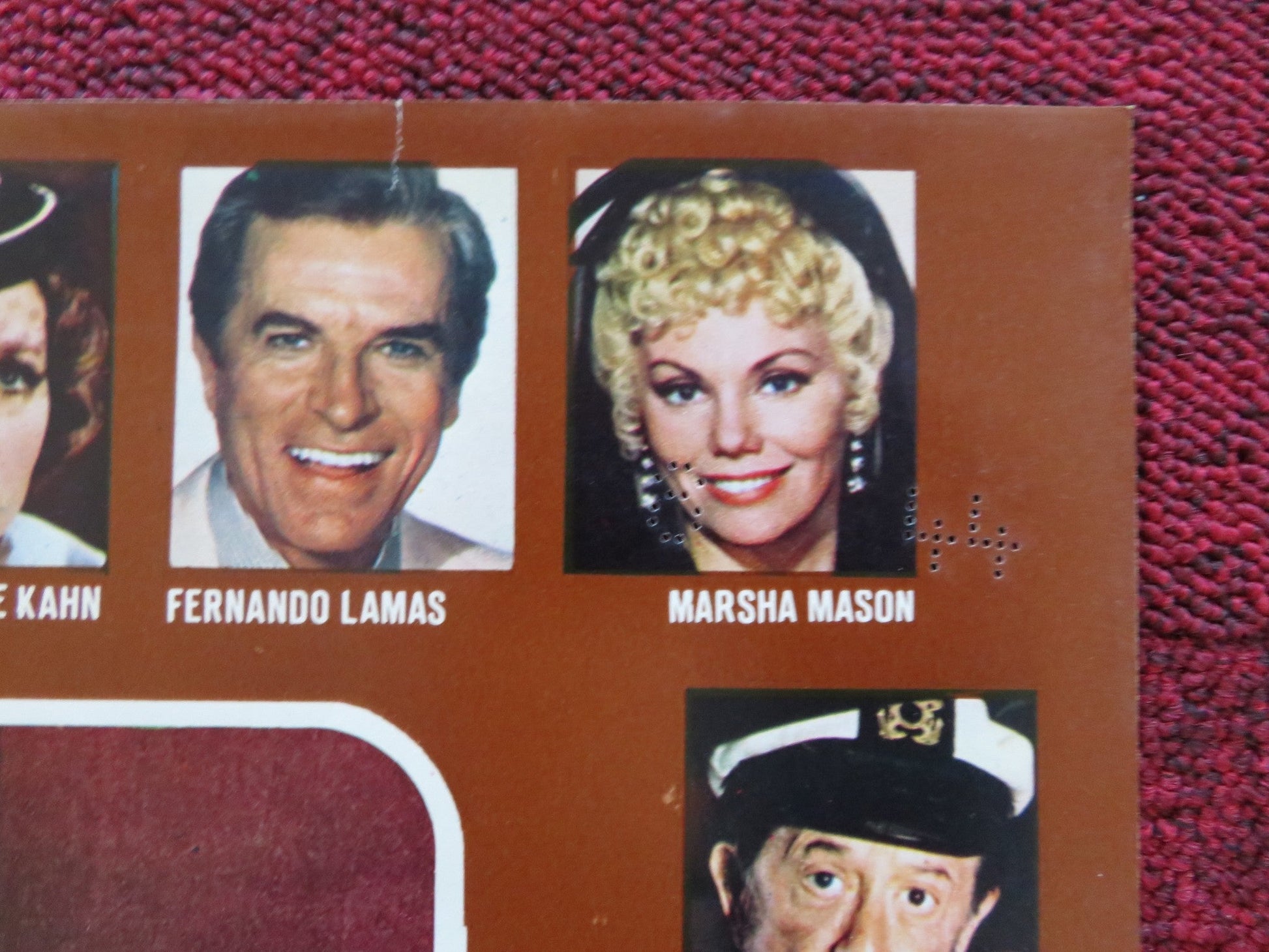 THE CHEAP DETECTIVE - D ITALIAN FOTOBUSTA POSTER PETER FALK ANN MARGRET 1978 Rendezvous Cinema Movie posters