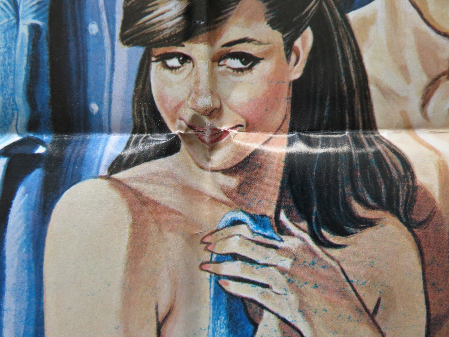 THE CHECK IS IN THE MAIL FOLDED US ONE SHEET POSTER BRIAN DENNEHY A. ARCHER 1985 Rendezvous Cinema Movie posters