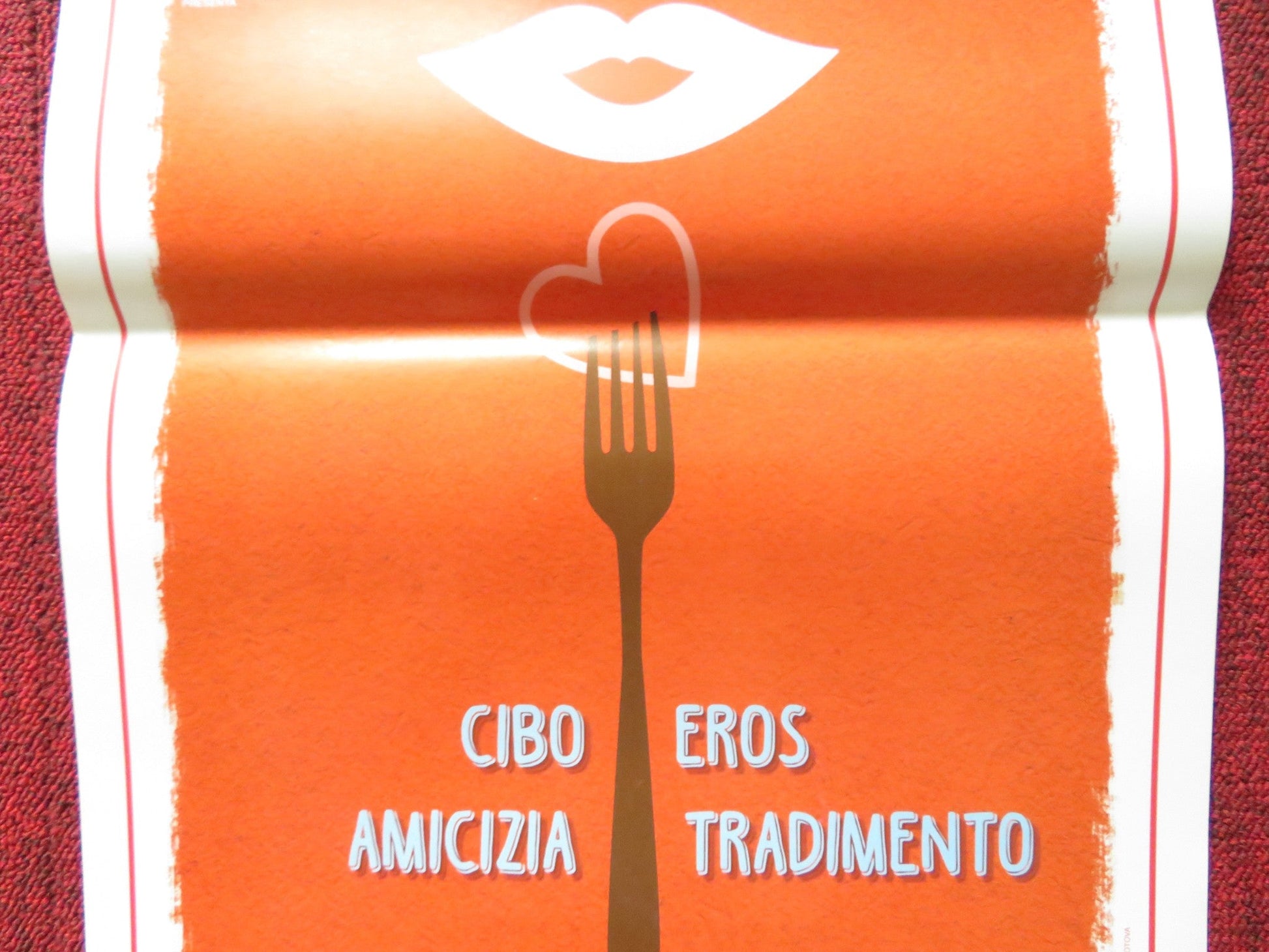 THE CHEF'S WIFE ITALIAN LOCANDINA POSTER KARIN VIARD EMMANUELLE DEVOS 2014 Rendezvous Cinema Movie posters