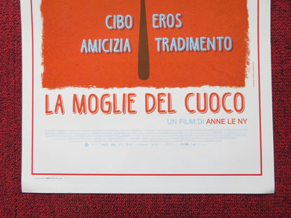 THE CHEF'S WIFE ITALIAN LOCANDINA POSTER KARIN VIARD EMMANUELLE DEVOS 2014 Rendezvous Cinema Movie posters