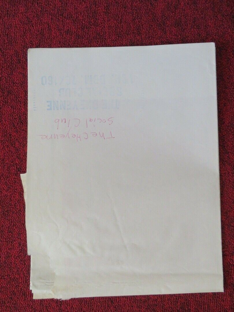 THE CHEYENNE SOCIAL CLUB FOLDED US ONE SHEET POSTER JAMES STEWART 1970 Movie posters