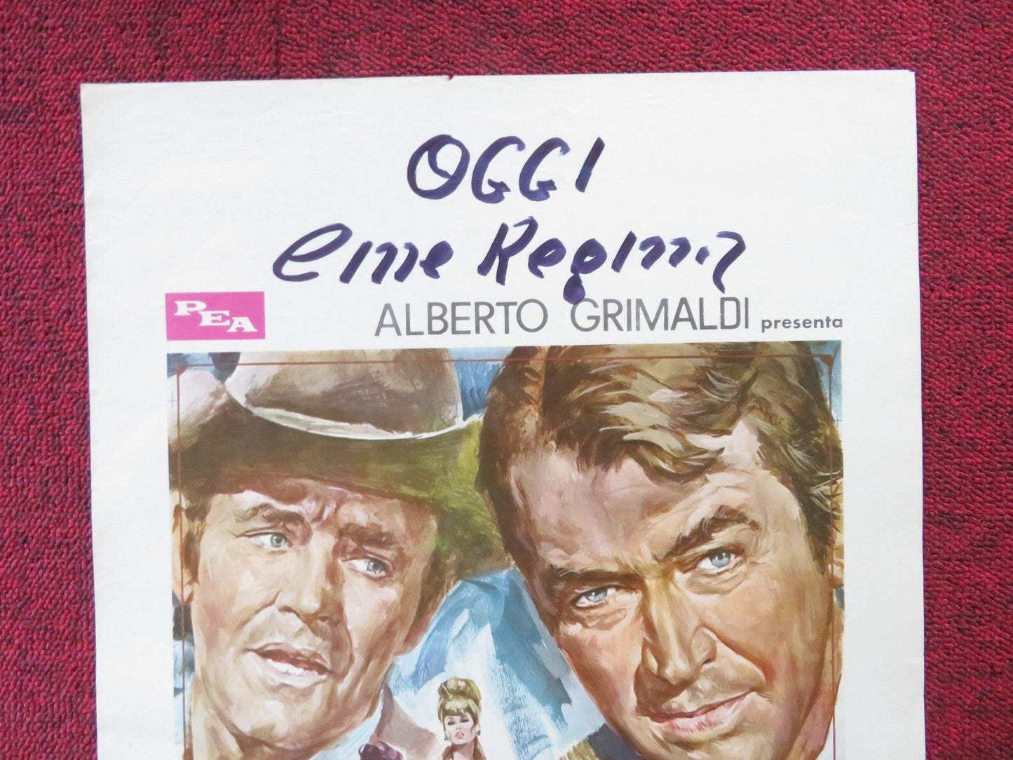 THE CHEYENNE SOCIAL CLUB ITALIAN LOCANDINA POSTER JAMES STEWART HENRY FONDA 1970 Rendezvous Cinema Movie posters
