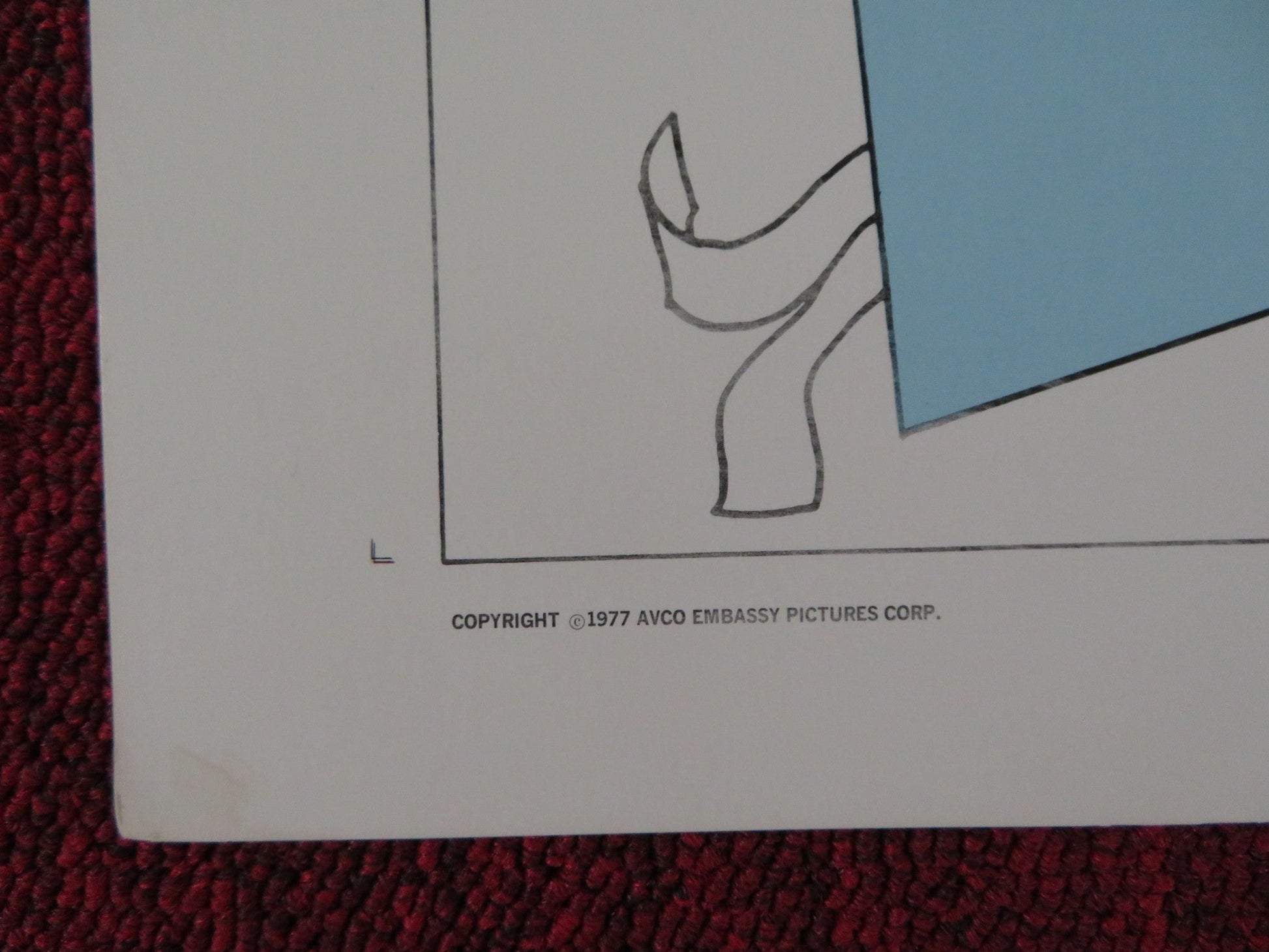 THE CHICKEN CHRONICLES US HALF SHEET (22"x 28") POSTER STEVEN GUTTENBERG 1977 Rendezvous Cinema Movie posters