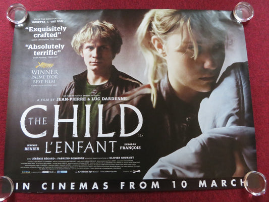 THE CHILD / L'ENFANT UK QUAD (30"x 40") ROLLED POSTER JEREMIE RENIER 2005 Rendezvous Cinema Movie posters