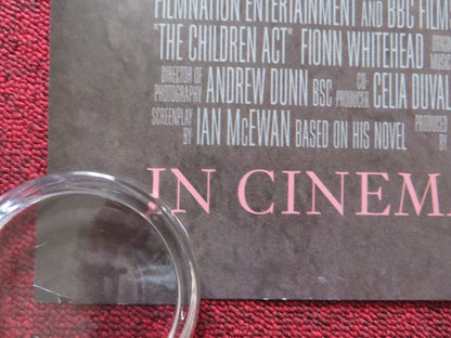 THE CHILDREN ACT UK QUAD (30"x 40") ROLLED POSTER EMMA THOMPSON 2017 Rendezvous Cinema Movie posters