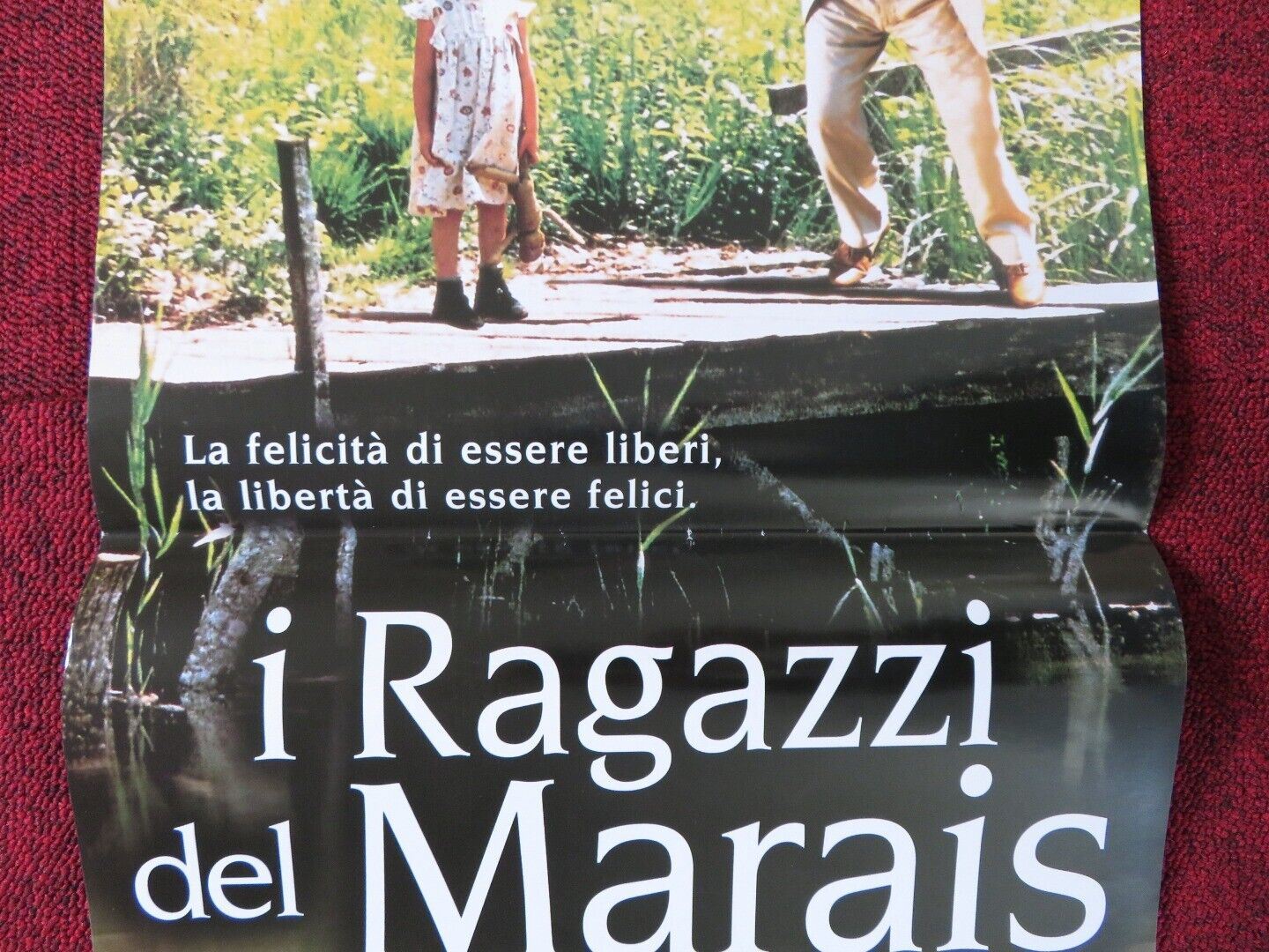 THE CHILDREN OF THE MARSHLAND ITALIAN LOCANDINA (25"x12.5") POSTER 1999 Movie posters