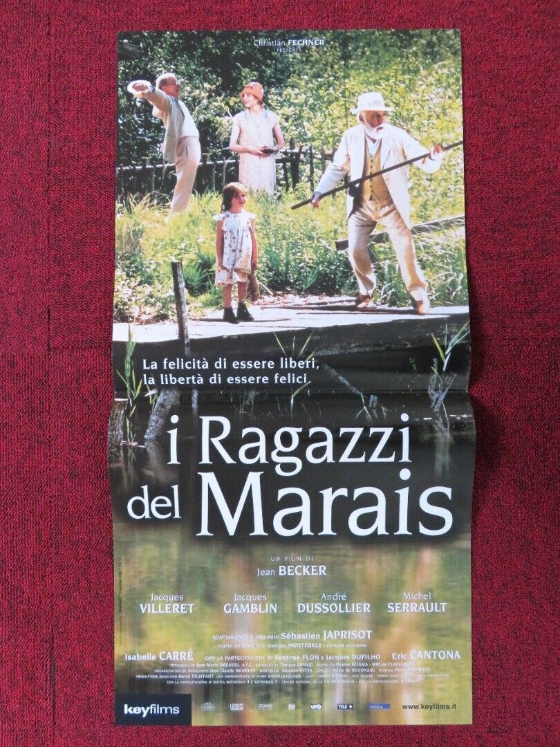 THE CHILDREN OF THE MARSHLAND ITALIAN LOCANDINA (25"x12.5") POSTER 1999 Movie posters
