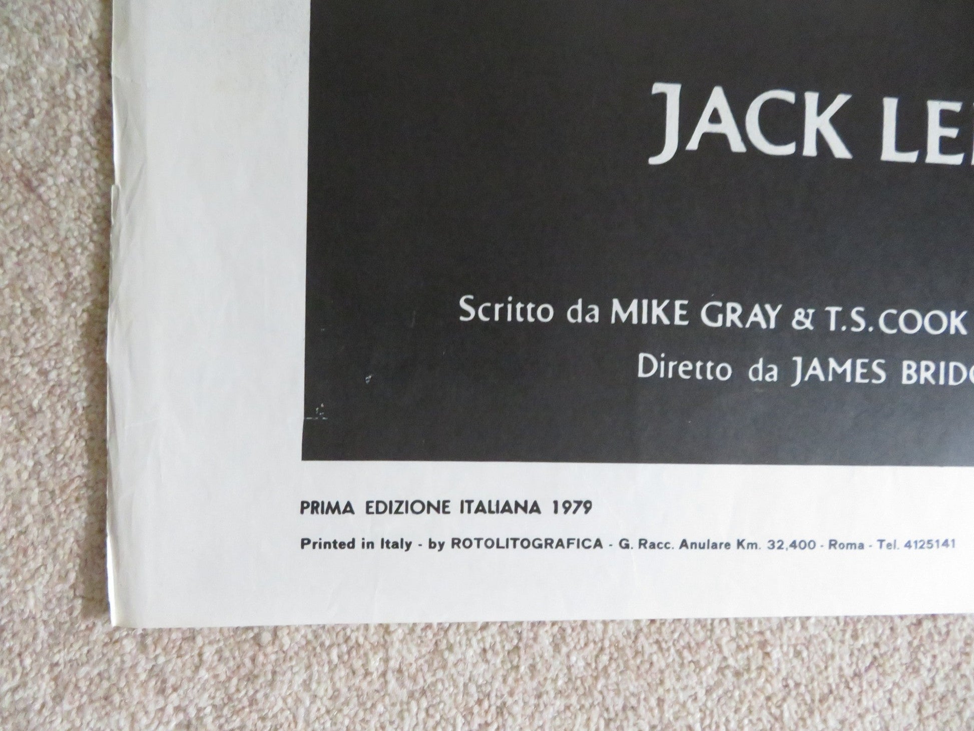 THE CHINA SYNDROME ITALIAN 2 FOGLIO POSTER JANE FONDA JACK LEMMON 1979 Rendezvous Cinema Movie posters