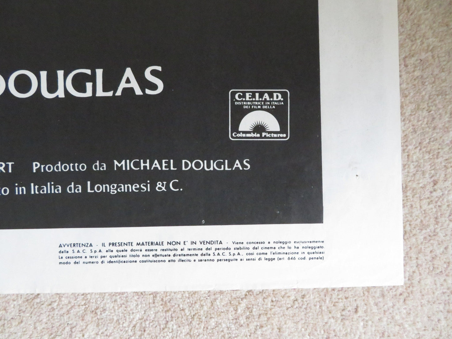 THE CHINA SYNDROME ITALIAN 2 FOGLIO POSTER JANE FONDA JACK LEMMON 1979 Rendezvous Cinema Movie posters